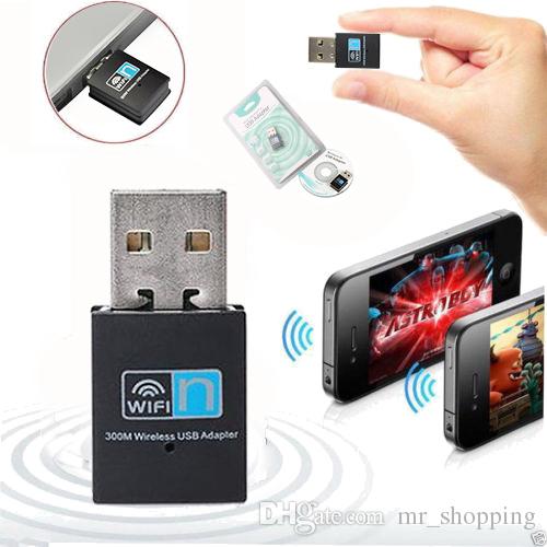 300m 802.11n/g/b T Mini USB wireless network card WiFi signal transmitter receiver desktop WLAN USB Adapter wireless wifi n network card