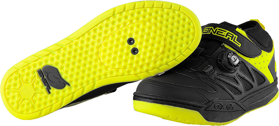 Oneal Session Chaussures SPD Noir Jaune 41