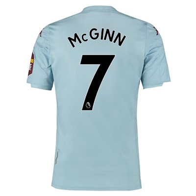 Aston Villa Away Elite Fit Shirt 2019-20 with McGinn 7 printing