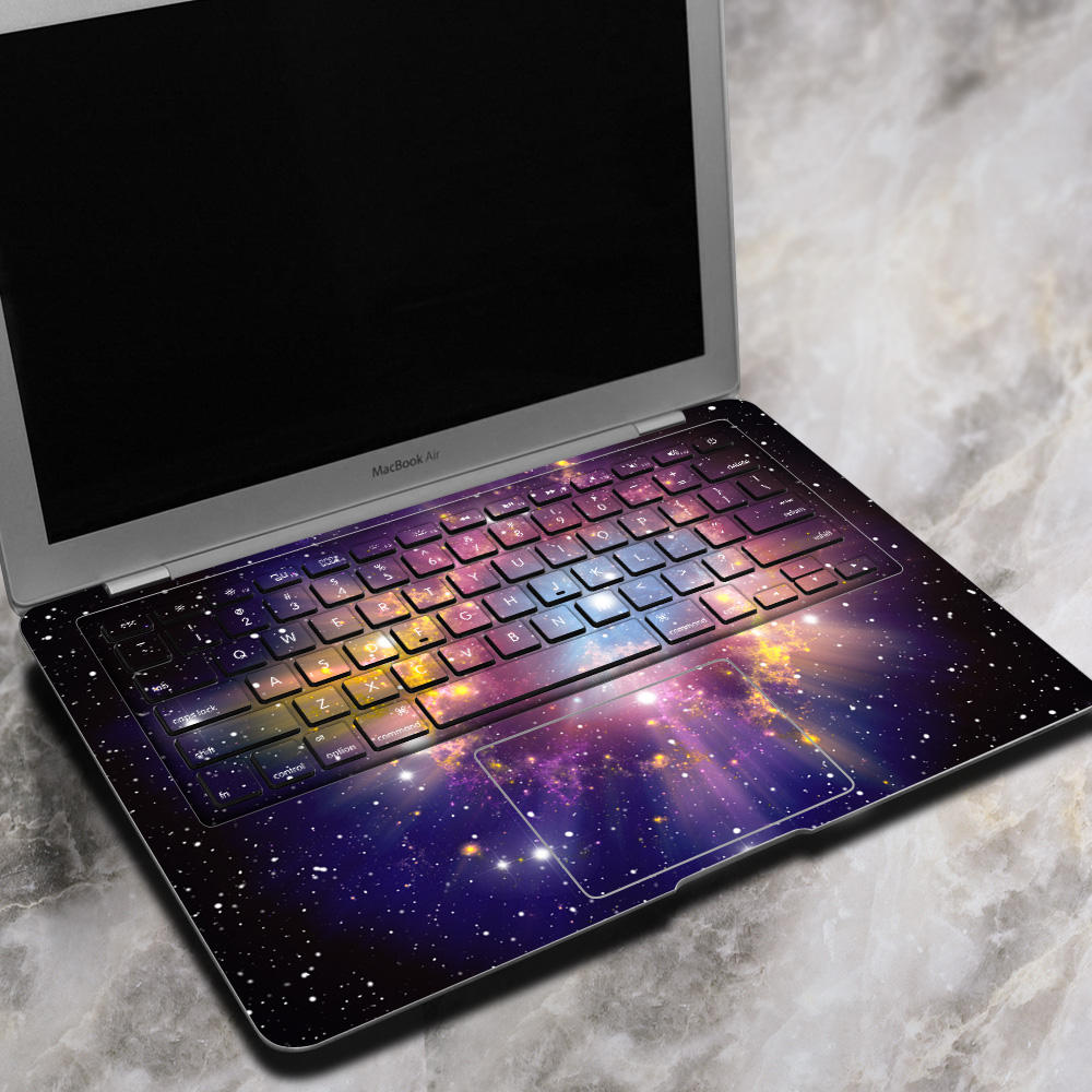 PAG Scattering Nebula Laptop Decal Sticker Bubble Free Self-adhesive For Macbook Air 13 Inch