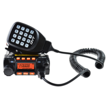 Original QYT KT-8900 VHF 136-174MHZ UHF 400-480MHZ Mobile Car CB Radio Transceiver with Programming Cable and Software
