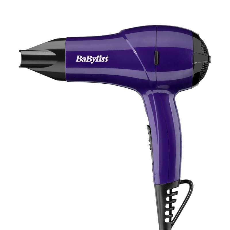 BaByliss Nano Travel Hair Dryer 1200W - Purple (5282BDU)