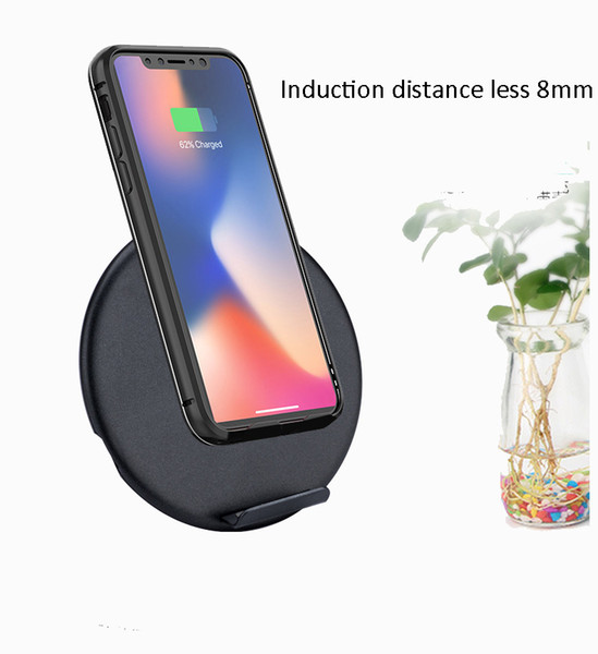 10w foldable desk quick charger desk wireless charger fast charger with phone holder for iphone 11 pro 8 x samsung s8 s9