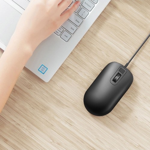 Xiaomi Jessis Smart Fingerprint Mouse Safe Portable 125Hz 8G For Windows 8.1 Fast Recognition Mouse for Office School Gaming