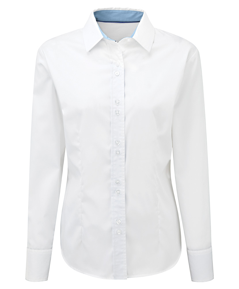 Alexandra women's long sleeve 100% cotton shirt