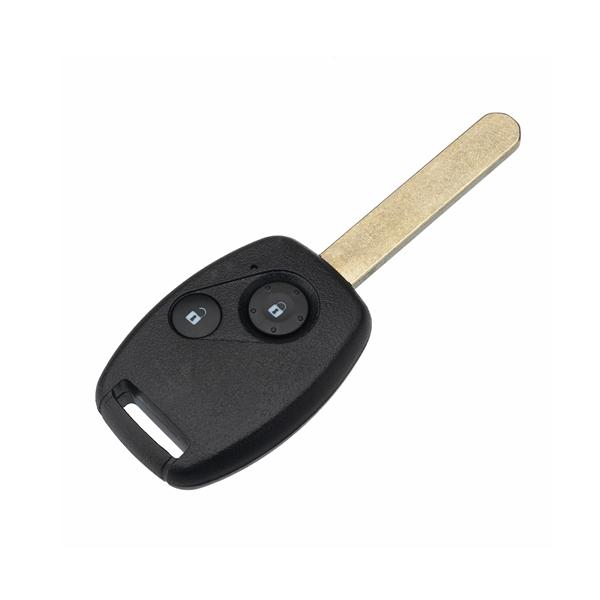 2 Tasten Remote Key Fob Case Shell mit ID-46 Chip für Honda Accord Fit Civic 2003-2007