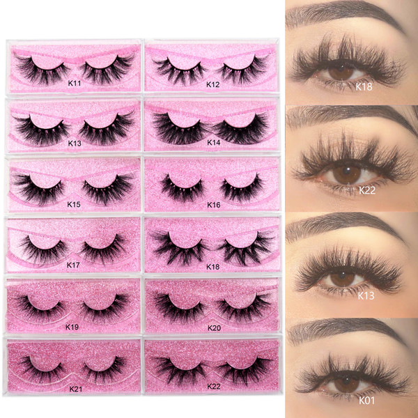 New arrival 5d mink eyelashes 22 mm handmade full strip lashes cruelty free mink lashes luxury makeup dramatic 3d mink lashes