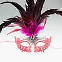 De la Mujer Seductora Chica de plumas máscara de carnaval de la mascarada