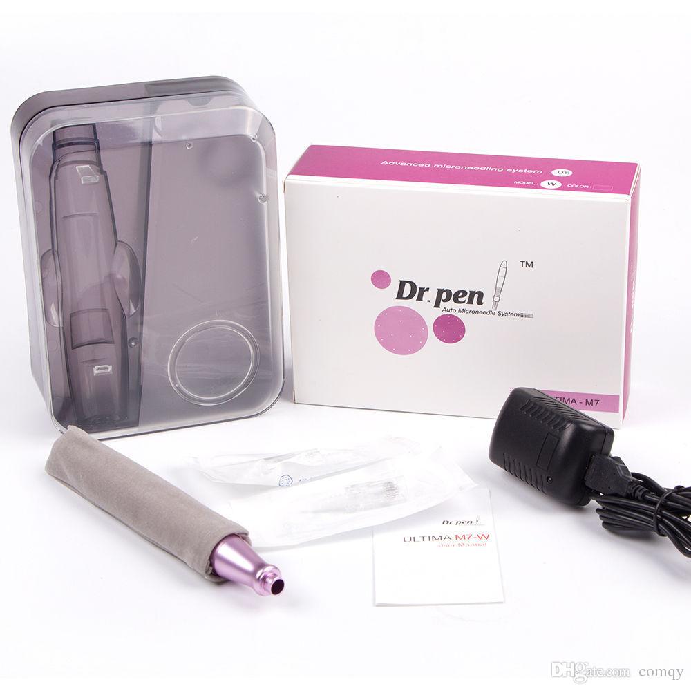 Wireless Derma Pen Dr.Pen M7-W/M5-W Auto Micro needle System Adjustable Needle Lengths 0.25mm-2.5mm 5 Speed Electric DermaPen