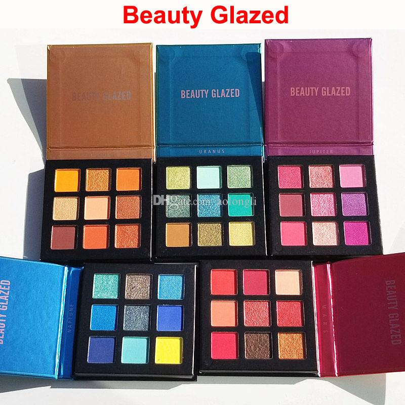 Makeup Obsessions Eyeshadow Palette Beauty Glazed 9 Colors bright eye shadow New nude 5 Style Metal matte shimmer eyeshadow highly pigmented