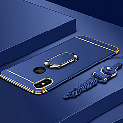 Hülle Für Apple iPhone XS / iPhone XR / iPhone XS Max Beschichtung / Ring - Haltevorrichtung / Ultra dünn Rückseite Solide Hart PC