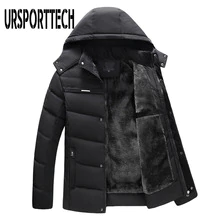 Winter Jacket Men Parka 2019 New Fashion Thicken Hooded Waterproof Outwear Warm Coat Fathers' Clothing Casual Men's Overcoat 4XL