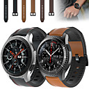 Leder Silikon Armband Armband für Samsung Galaxy Uhr 46mm / Gang S3 Classic / S3 Frontier austauschbare Armband Armband
