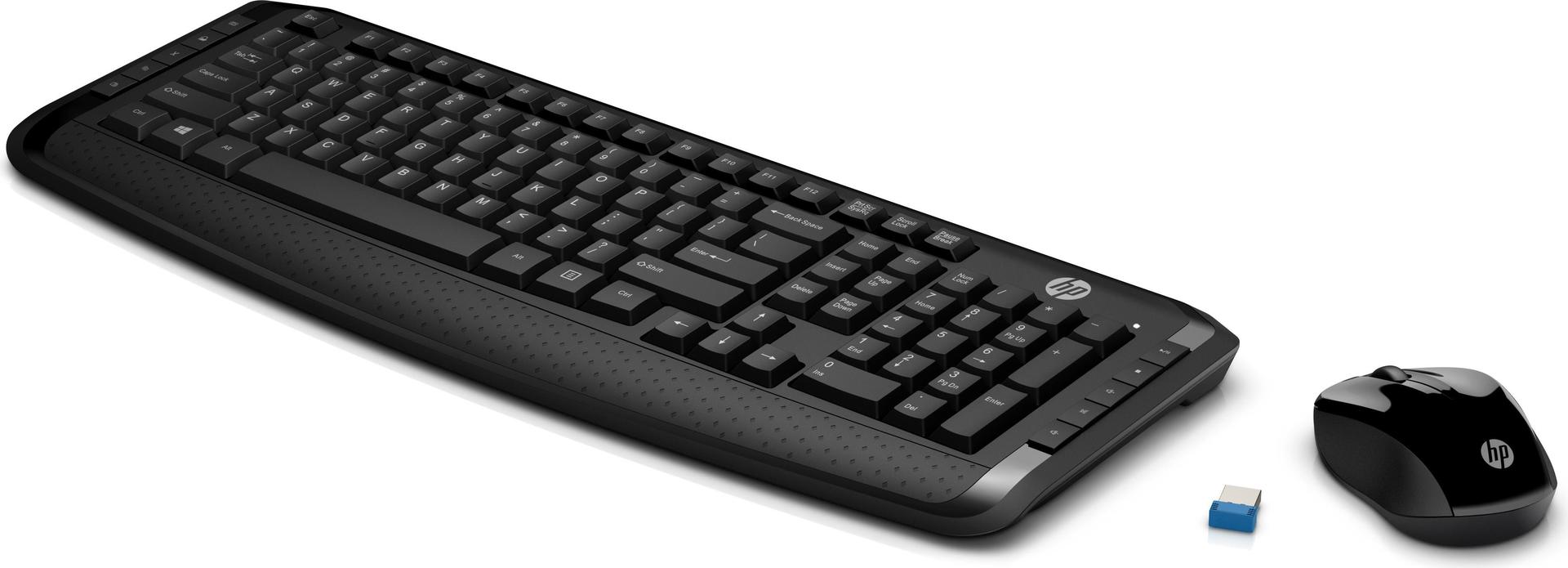 HP 300 - Tastatur-und-Maus-Set - kabellos - Deutschland (3ML04AA#ABD)