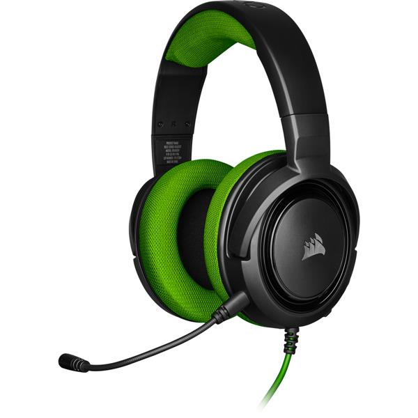 Corsair HS35 Stereo Gaming Headset Green - EU