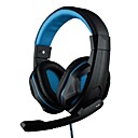 OVANN X2 Sobre-Oído 3.5mm Stereo Headset Profesional Gaming con micrófono para PC del juego (Azul / Rojo / Verde)