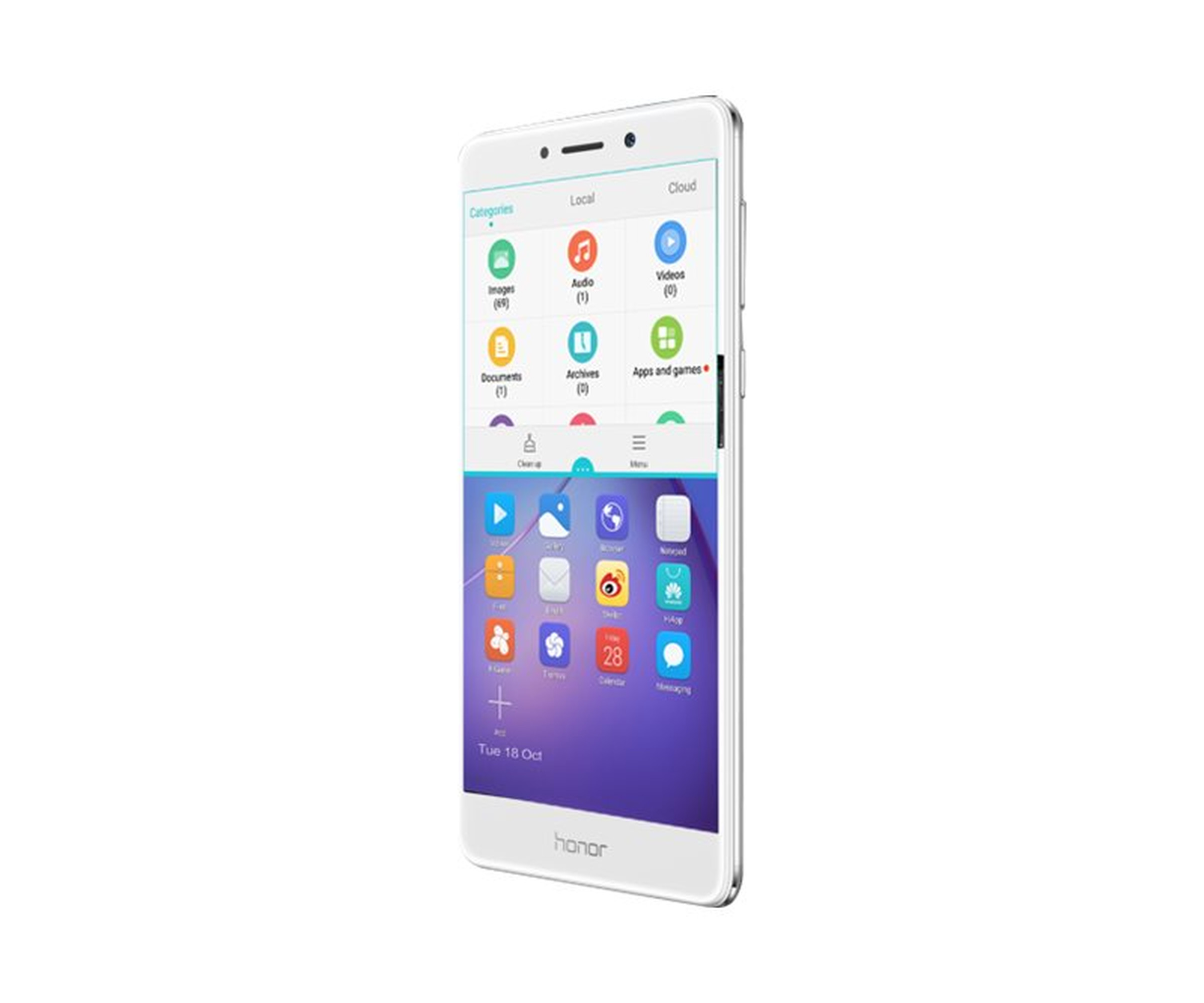 Huawei Honor 6X 14 cm (5.5 Zoll) 3 GB 32 GB Dual-SIM 4G Silber 3340 mAh