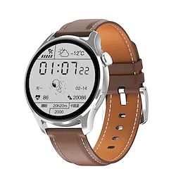 WS3 Smart Watch 1.28 inch Smartwatch Fitness Running Watch Bluetooth Temperature Monitoring Pedometer Call Reminder Compatible with Android iOS Men Hands-Free Calls Message Reminder Camera Control IP Lightinthebox