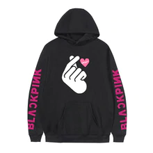 Blackpink Kpop Sweatshirt Clothes Women Hip Hop Letters Printed Pink Hoodies 2020 New Unisex Fashion Long Sleeve Pullover Female
