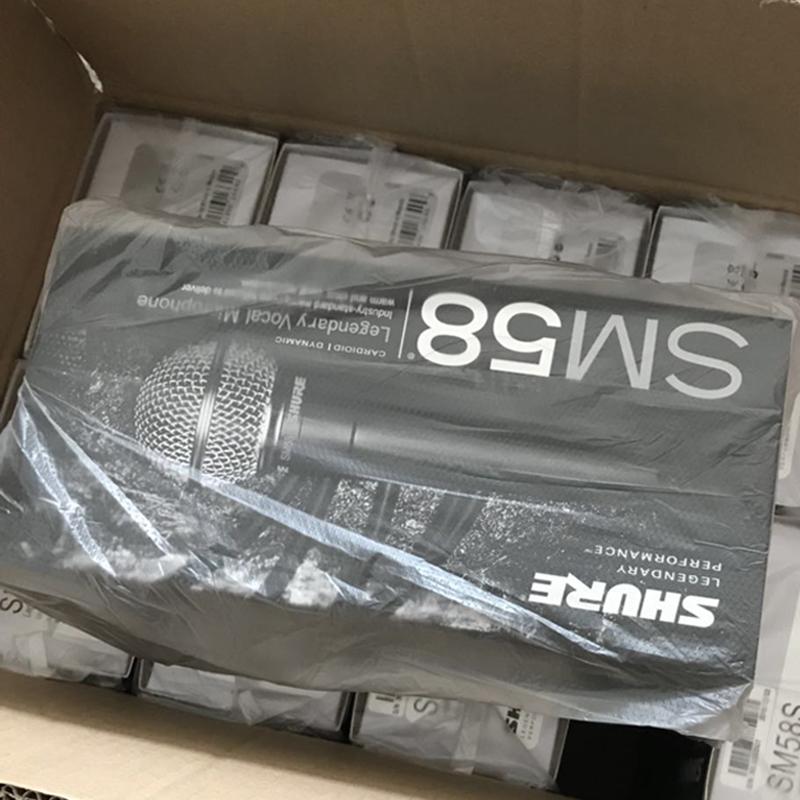SM58S Mic with Switch - Switchable Vocal Microphone Dynamic Cable Professional Microphone free ship to EU, USA