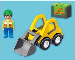 Playmobil 1.2.3 Excavator (6775)