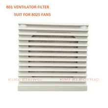 White Plastic FB-802 window-shades Ventilation Filter , Axial Fan Filter suit for 92*92*25mm Fan , Electric Cabinet  Filter net