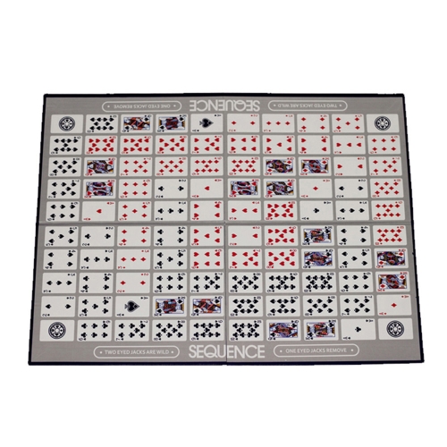 Party Games Sequence Playing Cards Game An Exciting Game of Strategy Friends Playing Together