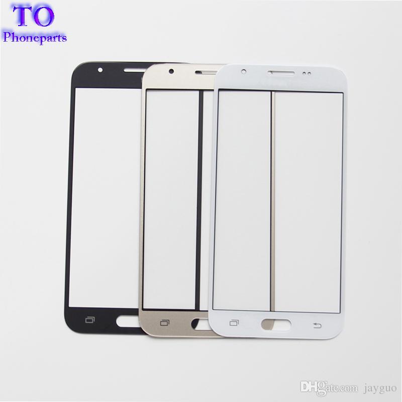 New A++ Quality Outer LCD Front Screen Glass Lens Cover For Samsung Galaxy J3 2017 J327 J327A J327P J327F Touch Screen