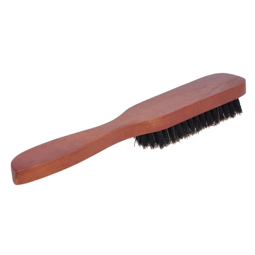 Cepillo de barba de hombres Cepillo de bigote de madera Cepillo de afeitar masculino Cepillo de pelo multifuncional