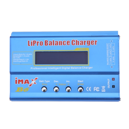 Nouveau IMAX B6 80W Lipo NiMh, Li -ion Ni-Cd batterie RC Balance numérique chargeur déchargeur
