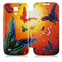 Butterfly Pattern Leather Full Body Case for Samsung Galaxy S4 Mini I9190