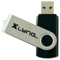 xlyne Swing 32GB 32GB USB 2.0 Typ A Schwarz - Edelstahl USB-Stick (177532)