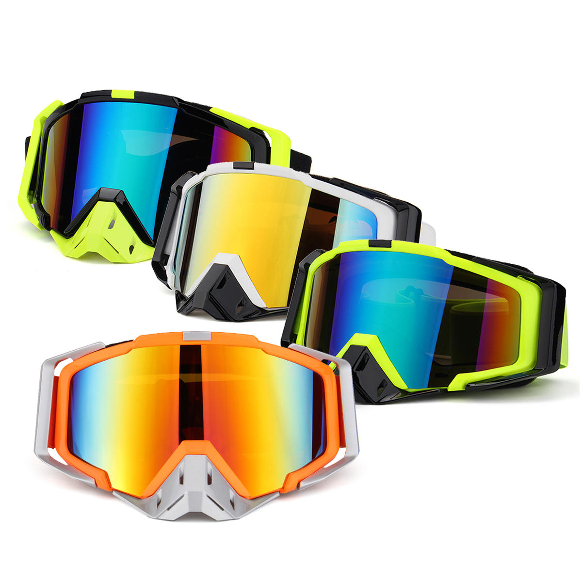 TYF102 Outdoor Skiing Skating Goggles Snowmobile Glasses Windproof Anti-Fog UV Protection For Men Women Snow Sports Gogg