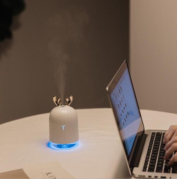 220ML Ultrasonic Air Humidifier Aroma Diffuser for Home Car USB Fogger Mist Maker with LED Night Lamp