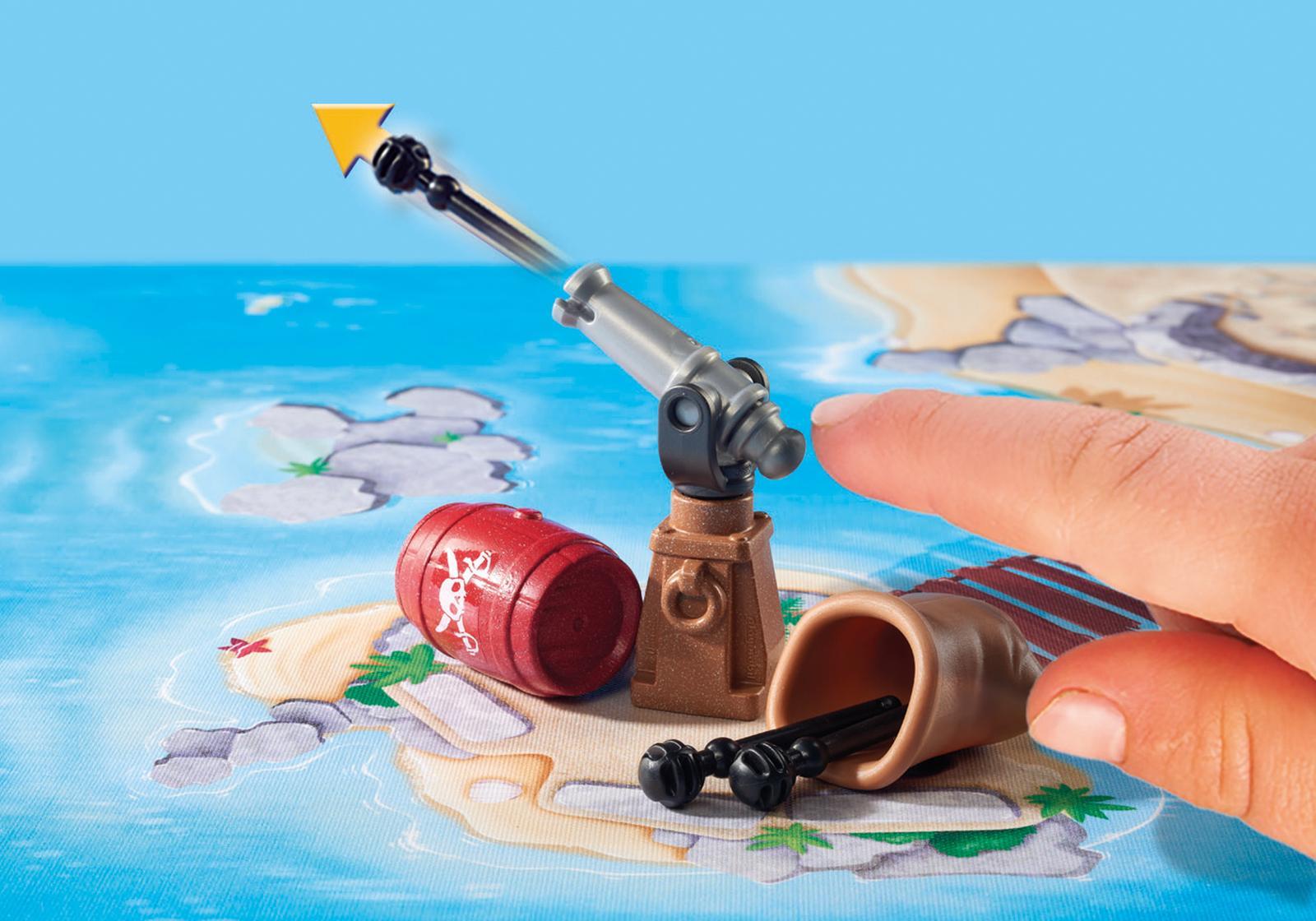 Playmobil Pirates Play Map Piraten - Aktion/Abenteuer - 5 Jahr(e) - Junge - Mehrfarben - Menschen - 2 Stück(e) (9328)