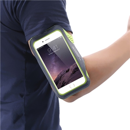 FLOVEME Sport Armband Phone Case for iPhone 6/6S/7 Outdoor Water-resistant Running Fitness Adjustable Belt with Key Slot