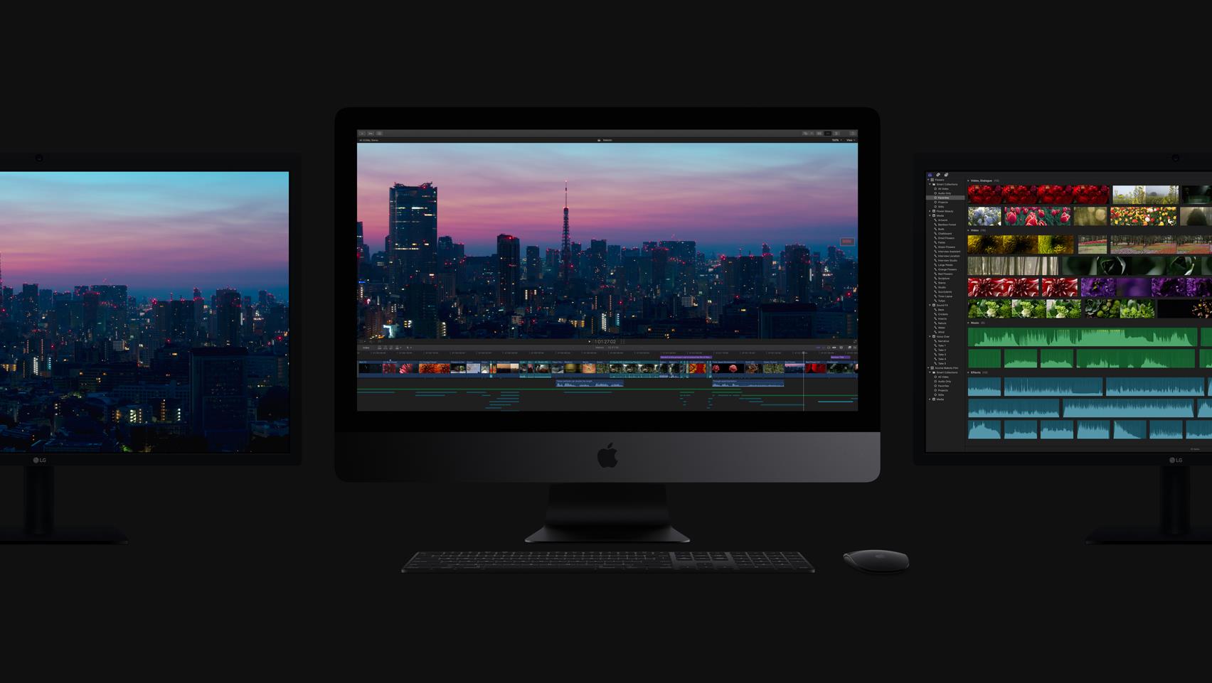 Apple iMac Pro with Retina 5K display - All-in-One (Komplettlösung) - 1 x Xeon W 3 GHz - RAM 32GB - SSD 2TB - Radeon Pro Vega 64 - GigE, 10 GigE - WLAN: 802,11a/b/g/n/ac, Bluetooth 4,2 - OS X 10,13 Sierra - Monitor: LED 68,6 cm (27