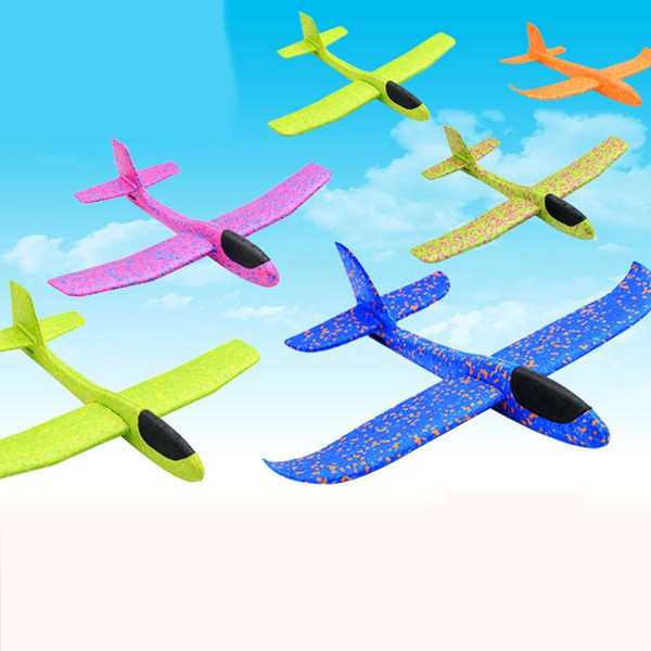 48CM Big Children EPP Foam Hand Throw Airplane Outdoor Launch Glider Plane Kids Gift Toy Interesting Toys Dropshipping