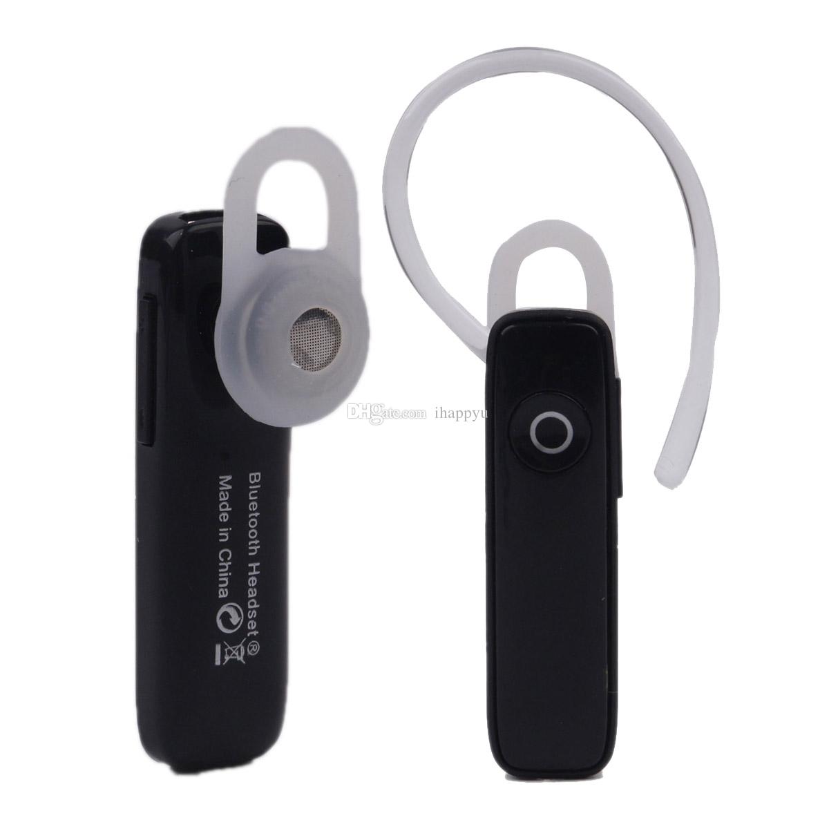 M165 Bluetooth 4.1 Headset Ultralight Wireless Earphone Hands-free Earloop Earbuds Sports Calls Music Earpieces for Smartphone