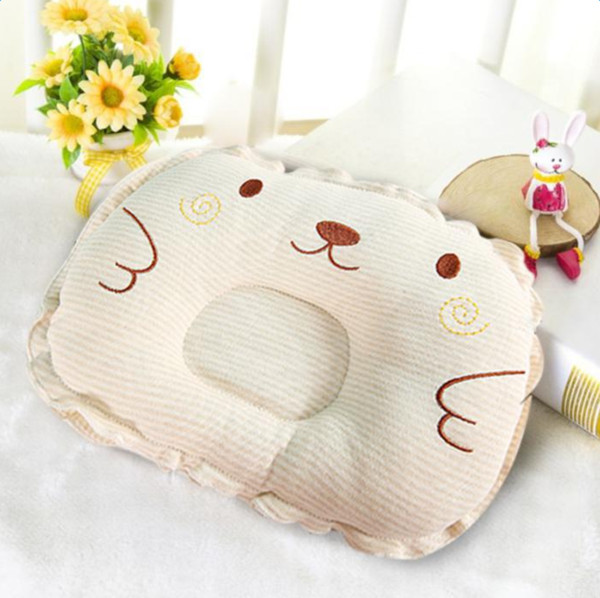 baby pillow infant toddler sleep positioner anti roll cushion flat head pillow protection of newborn correct head shape#