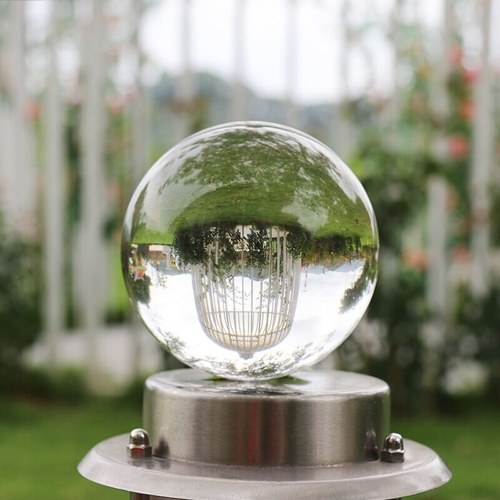 Esfera de cristal curativa de la bola de cristal de cristal artificial