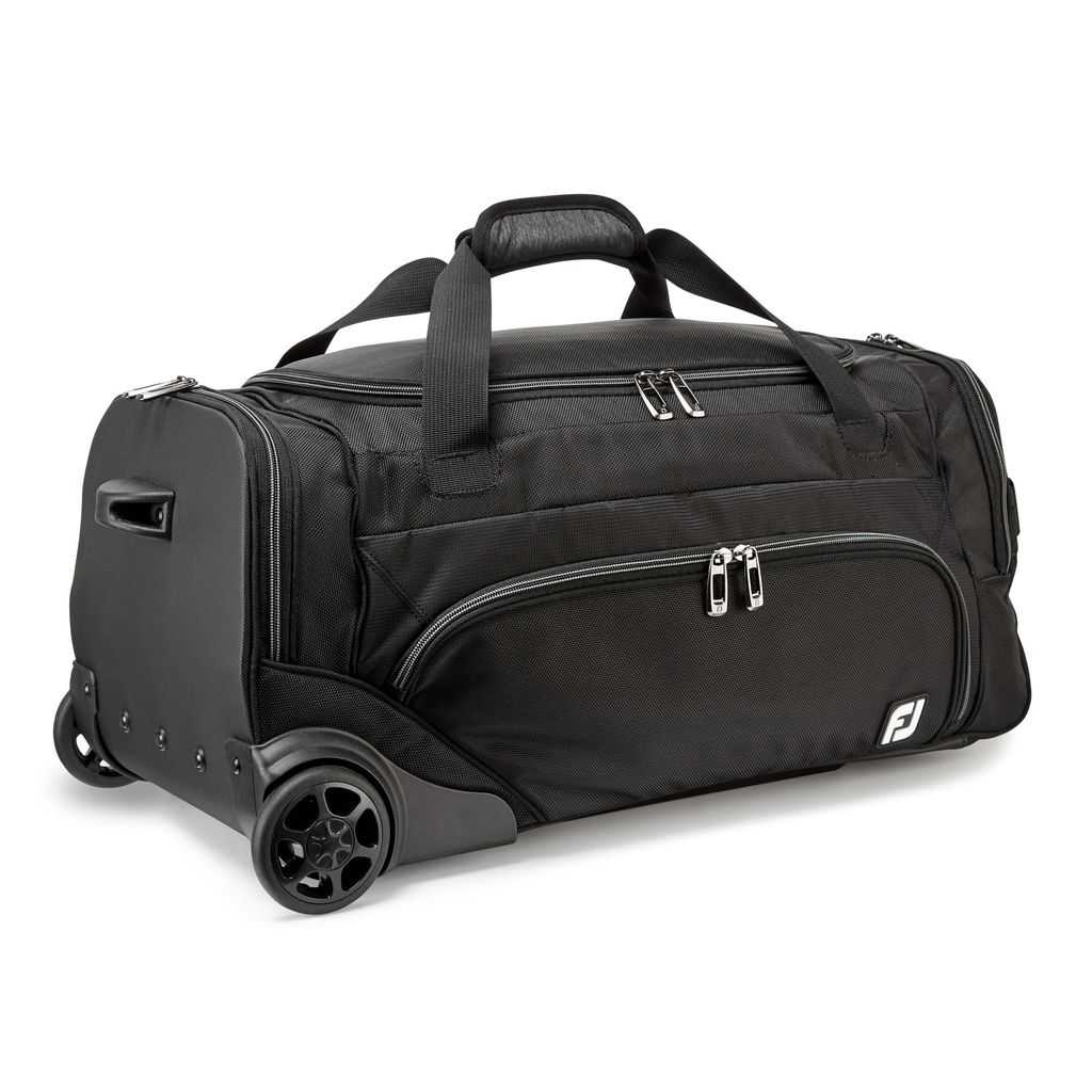 Footjoy Wheeled Duffel Bag Reisetasche schwarz