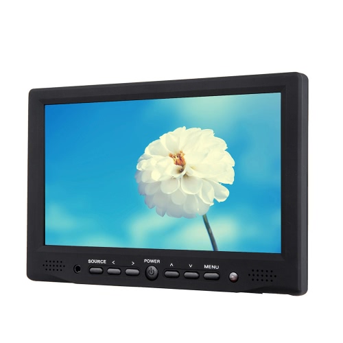Bestview - Monitor digital de alta definición, pantalla LCD 800 * 480, entrada HD de 400cd / m2 para cámara Full HD DSLR
