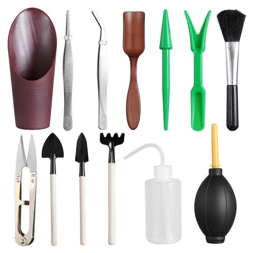 13pcs mini outils à main de jardin