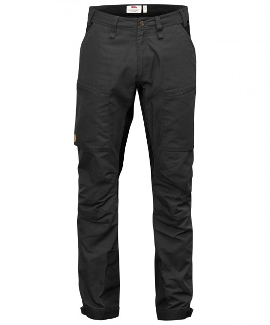FjÃ¤llrÃ¤ven Abisko Lite Trekking Trousers Men - Long Version - Outdoorhose - dark grey - Gr.52