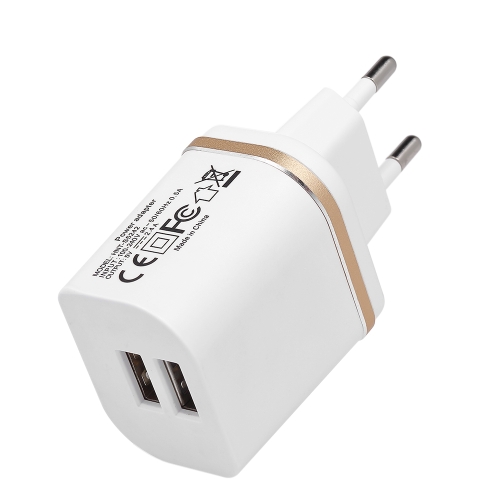 Chargeur USB universel double port 12W / 2.4A