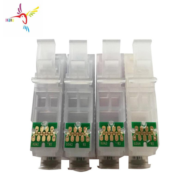 refill ink cartridge t03a1-t03a4 for workforce wf-2810/wf-2830/wf-2835/wf-2850 printer with one time chip singe use