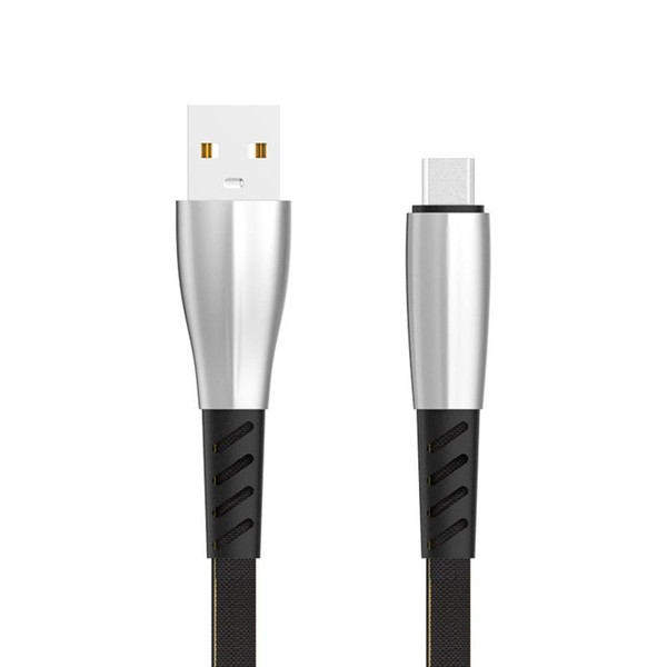 KIVEE KV-CB103 21A Type-C USB-C to USB Shuttleless Weaving Charging Data Cable Length 1m