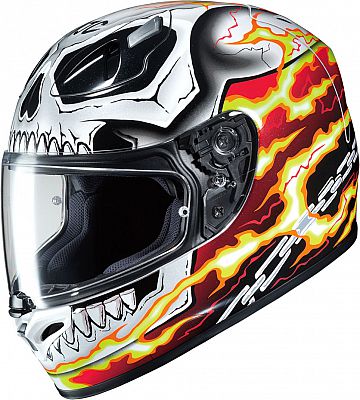HJC FG-ST Marvels Ghost Rider Ltd., integral helmet