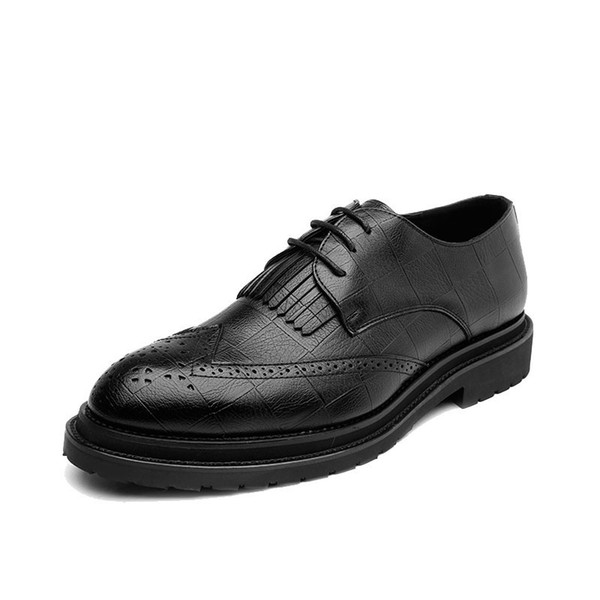 men shoes brogues summer leather elegant social dress wedding shoes men #msw8118166